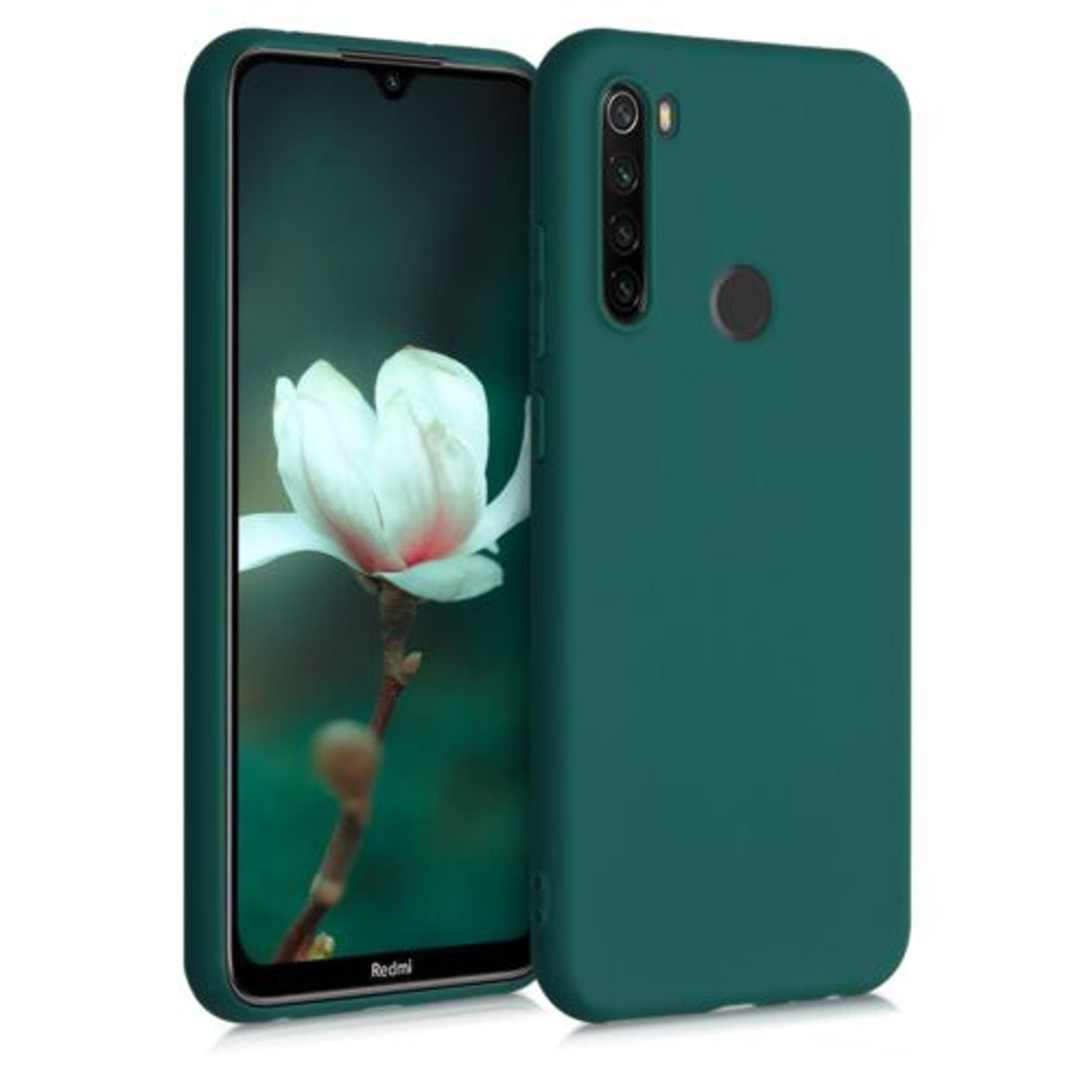 Husa pentru Xiaomi Redmi Note 8T, Silicon, Verde, 50956.184 fotografia produsului