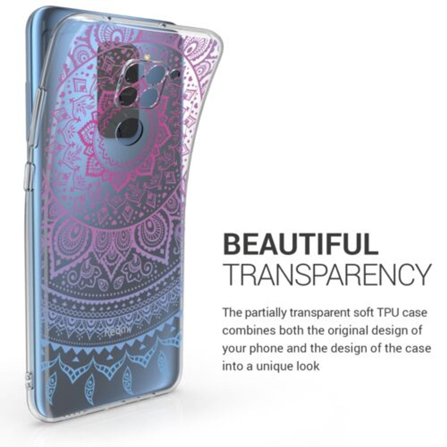 Husa pentru Xiaomi Redmi Note 9, Silicon, Multicolor, 52442.03 fotografia produsului View 9 L