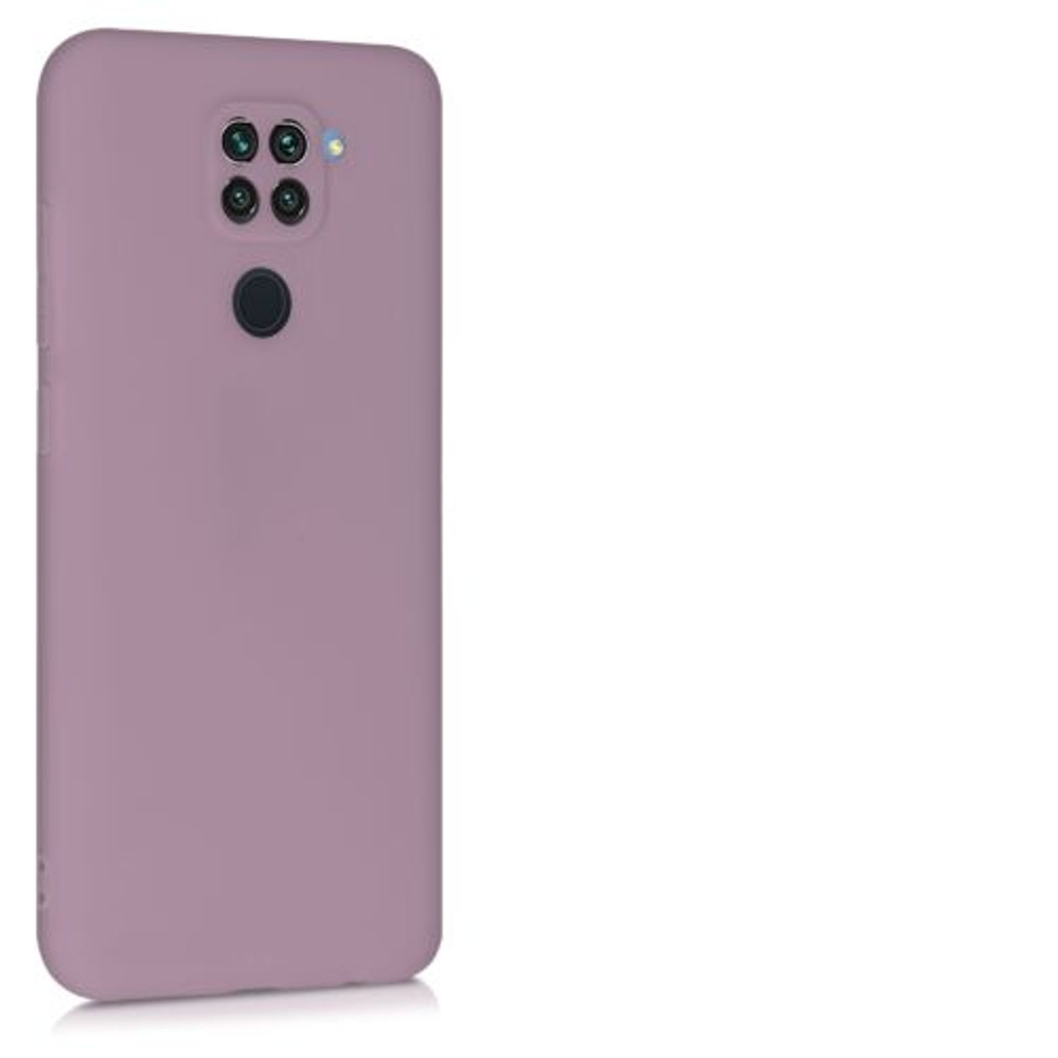 Husa pentru Xiaomi Redmi Note 9, Silicon, Mov, 52437.181 fotografia produsului View 7 L