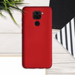 Husa pentru Xiaomi Redmi Note 9, Silicon, Rosu, 52438.36 fotografia produsului View 3 S