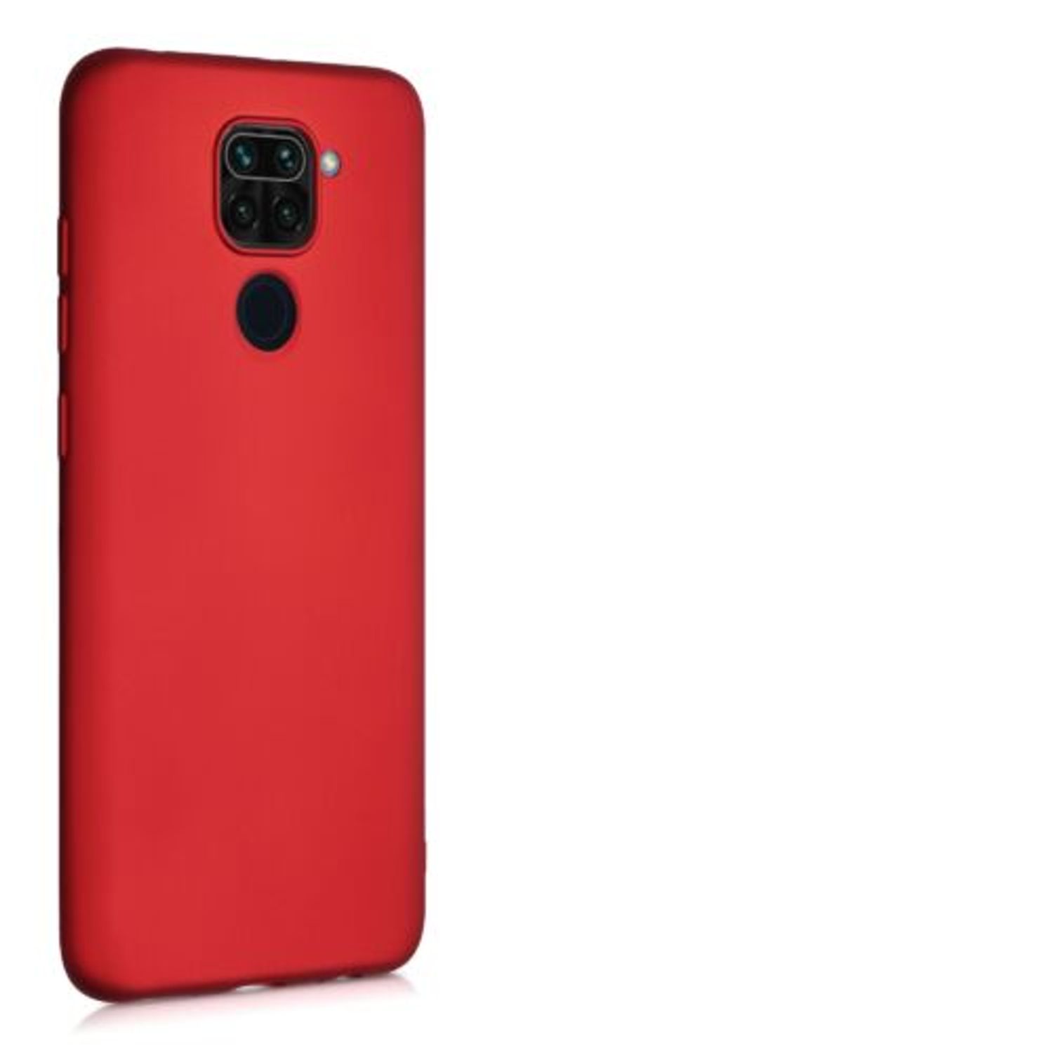 Husa pentru Xiaomi Redmi Note 9, Silicon, Rosu, 52438.36 fotografia produsului View 8 L