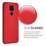 Husa pentru Xiaomi Redmi Note 9, Silicon, Rosu, 52438.36 fotografia produsului View 4 S