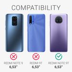Husa pentru Xiaomi Redmi Note 9T, Silicon, Roz, 54217.212 fotografia produsului View 4 S