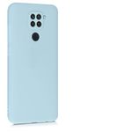 Husa pentru Xiaomi Redmi Note 9, Silicon, Albastru, 52437.177 fotografia produsului View 7 S