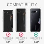 Husa pentru Asus Rog Phone 3, Silicon, Albastru, 53093.116 fotografia produsului View 4 S