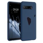 Husa pentru Asus Rog Phone 3, Silicon, Albastru, 53093.116 fotografia produsului