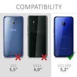 Husa pentru HTC U11 Life, Silicon, Rosu, 43432.51 fotografia produsului View 4 S