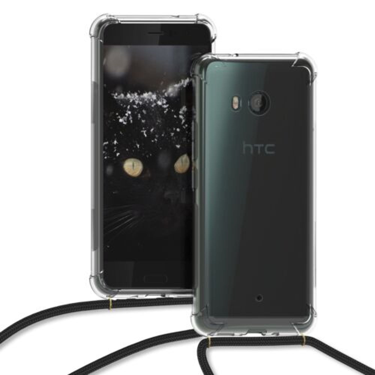 Husa pentru HTC U11, Silicon, Transparent, 48637.03 fotografia produsului View 5 L