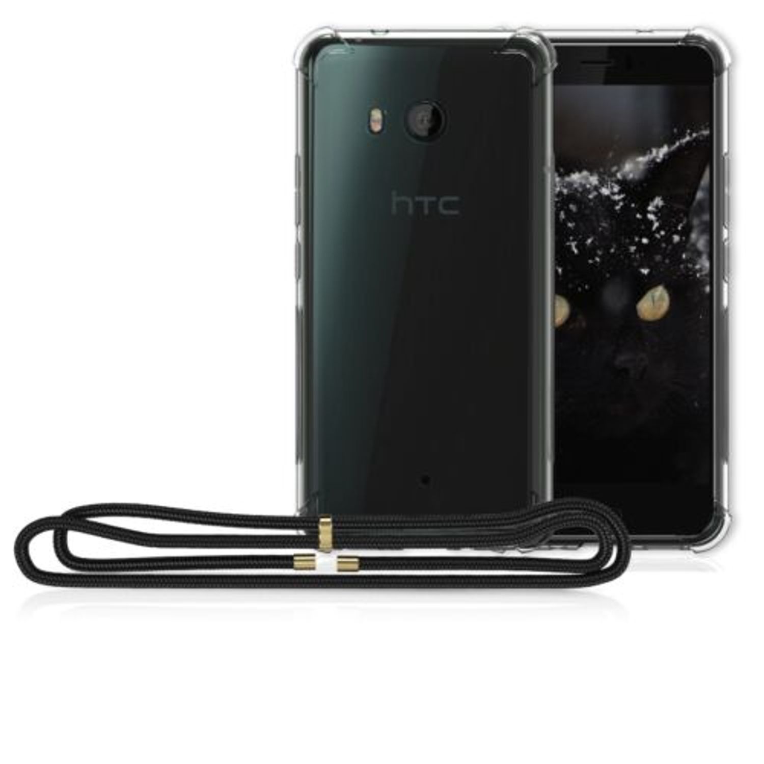 Husa pentru HTC U11, Silicon, Transparent, 48637.03 fotografia produsului View 8 L
