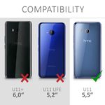 Husa pentru HTC U11, Silicon, Transparent, 48637.03 fotografia produsului View 6 S