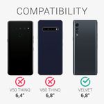 Husa pentru LG Velvet, Silicon, Violet, 52532.183 fotografia produsului View 4 S