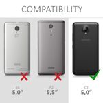 Husa pentru Lenovo Vibe C2, Textil, Maro, 40503.02 fotografia produsului View 4 S