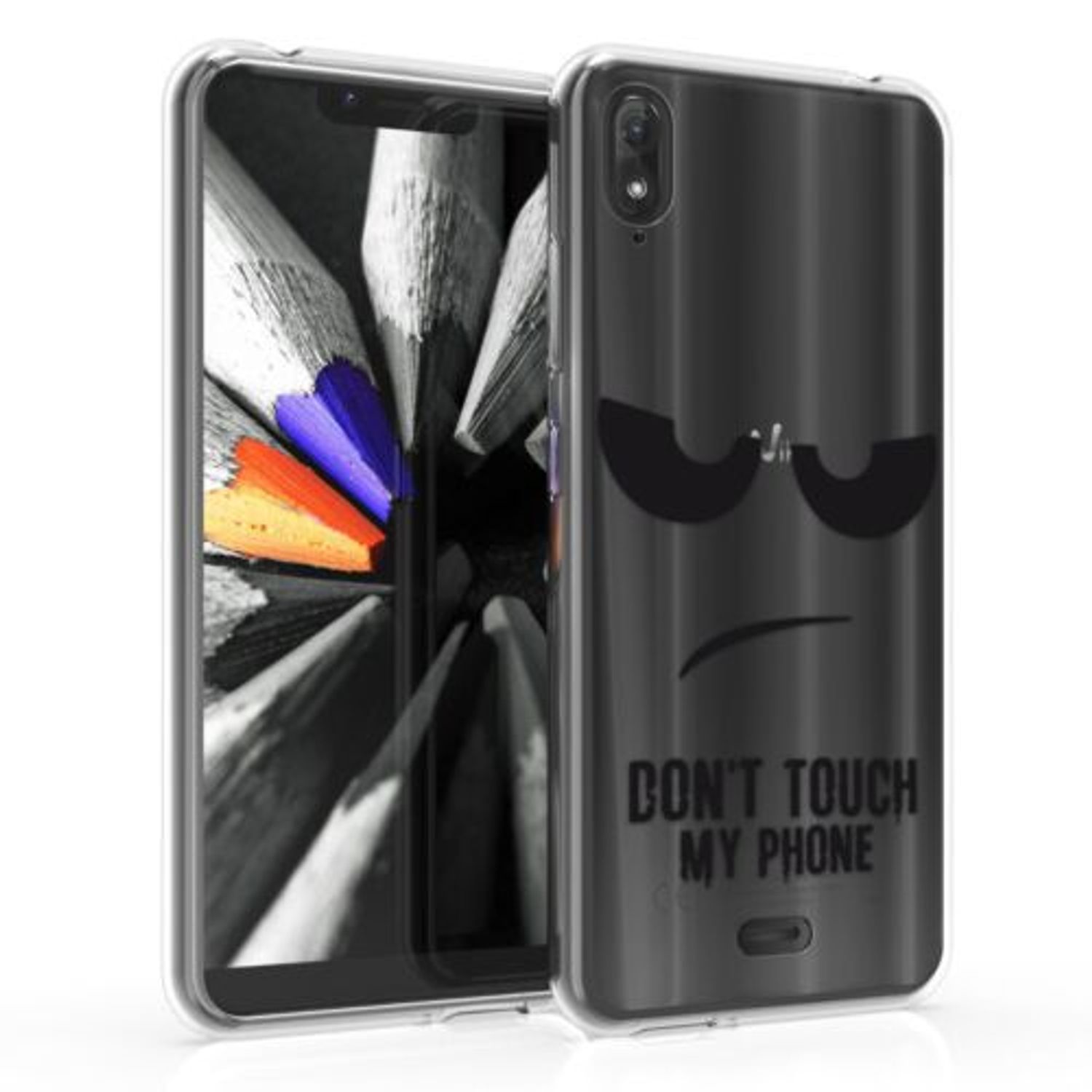 Husa pentru Wiko View 2 Go, Silicon, Transparent, 47112.02 fotografia produsului View 18 L