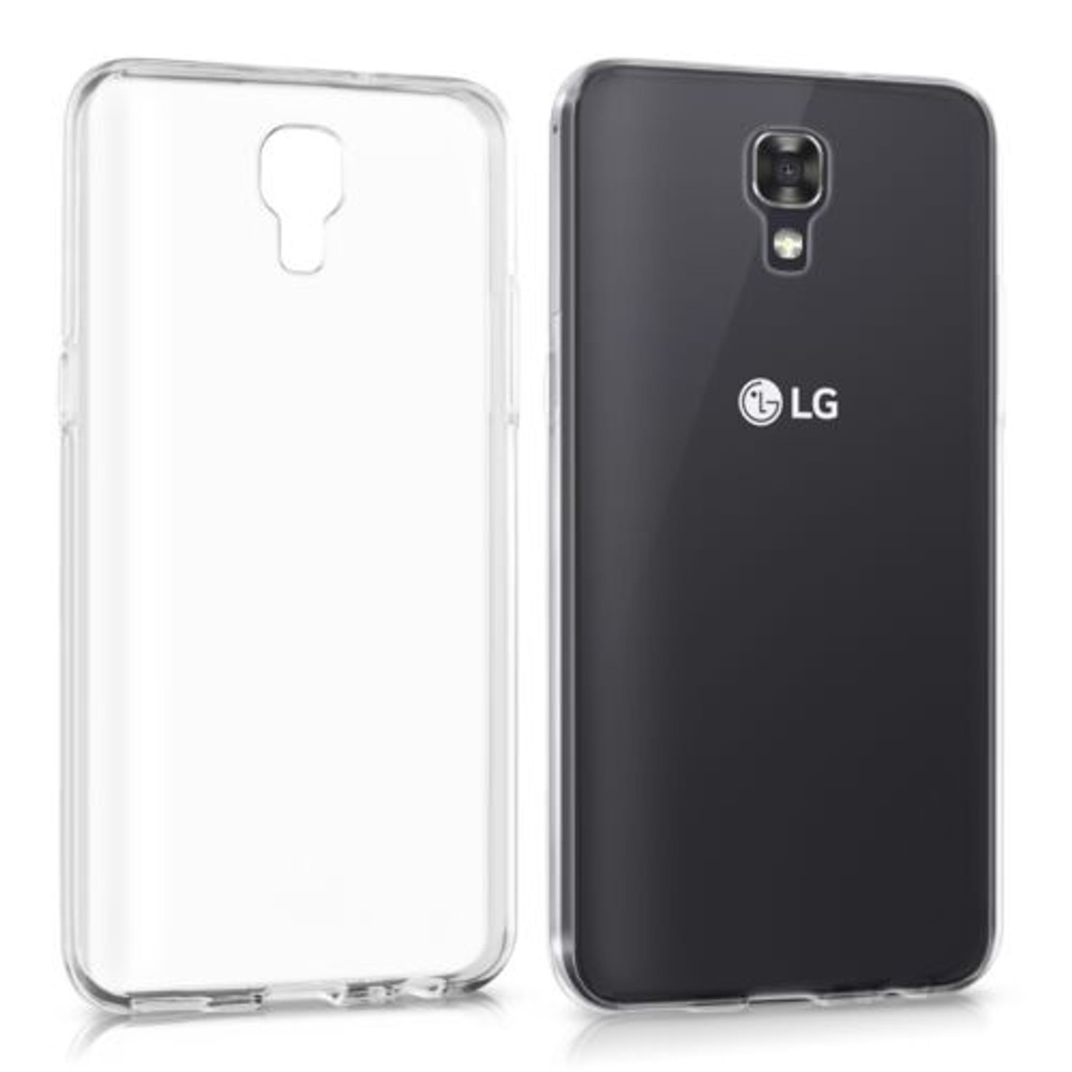 Husa pentru LG X Screen, Silicon, Transparent, 37249.03 fotografia produsului
