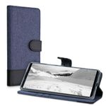 Husa pentru Sony Xperia 1 III, Textil, Albastru, 55130.17 fotografia produsului View 3 S