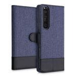 Husa pentru Sony Xperia 1 III, Textil, Albastru, 55130.17 fotografia produsului View 4 S