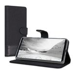 Husa pentru Sony Xperia 1 III, Textil, Negru, 55130.73 fotografia produsului View 2 S