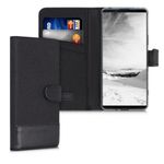 Husa pentru Sony Xperia 1 III, Textil, Negru, 55130.73 fotografia produsului