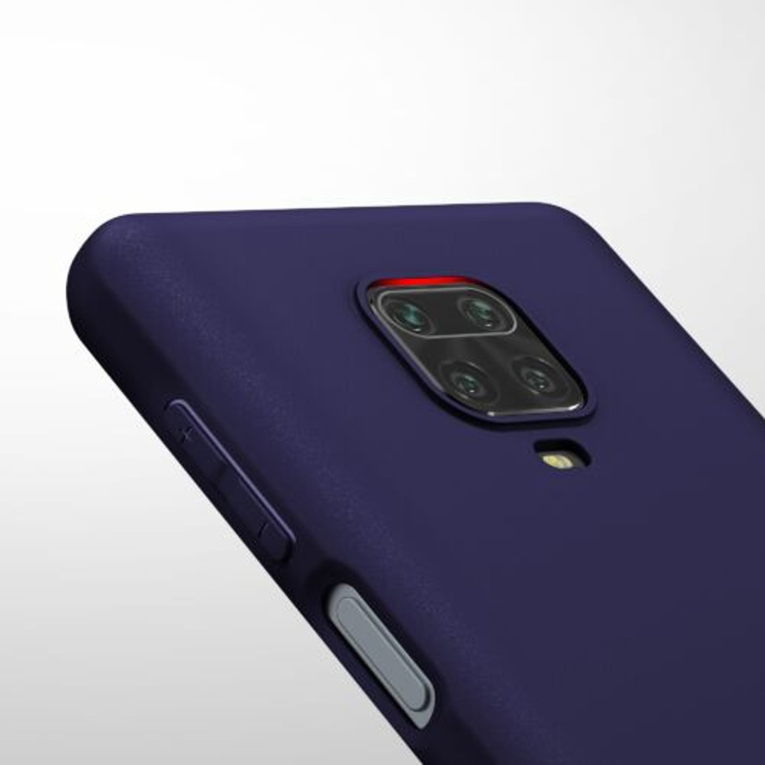 Husa pentru Xiaomi Redmi Note 9S/Redmi Note 9 Pro/Redmi Note 9 Pro Max, Silicon, Albastru, 52140.182 fotografia produsului View 9 L