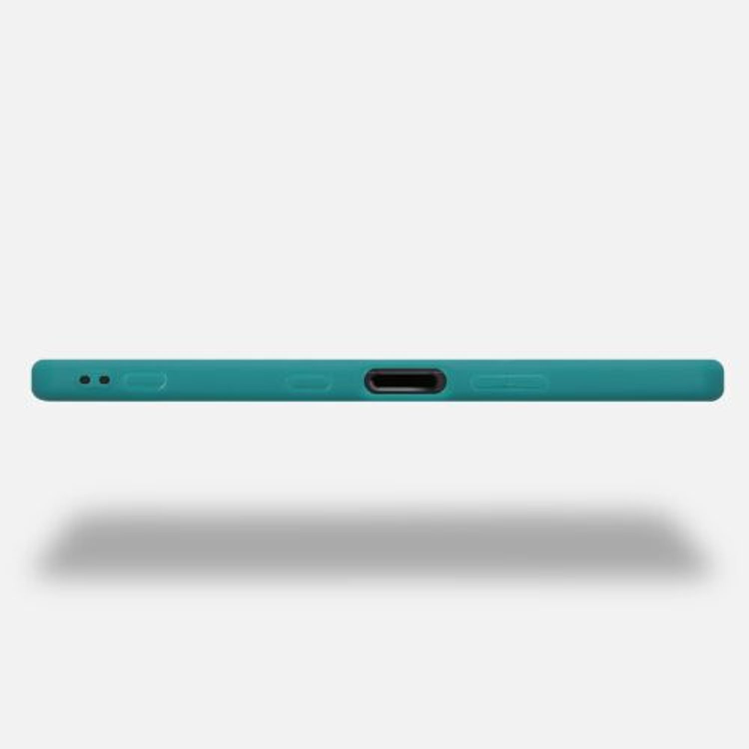 Husa pentru Sony Xperia 1 III, Silicon, Verde, 54753.57 fotografia produsului View 5 L