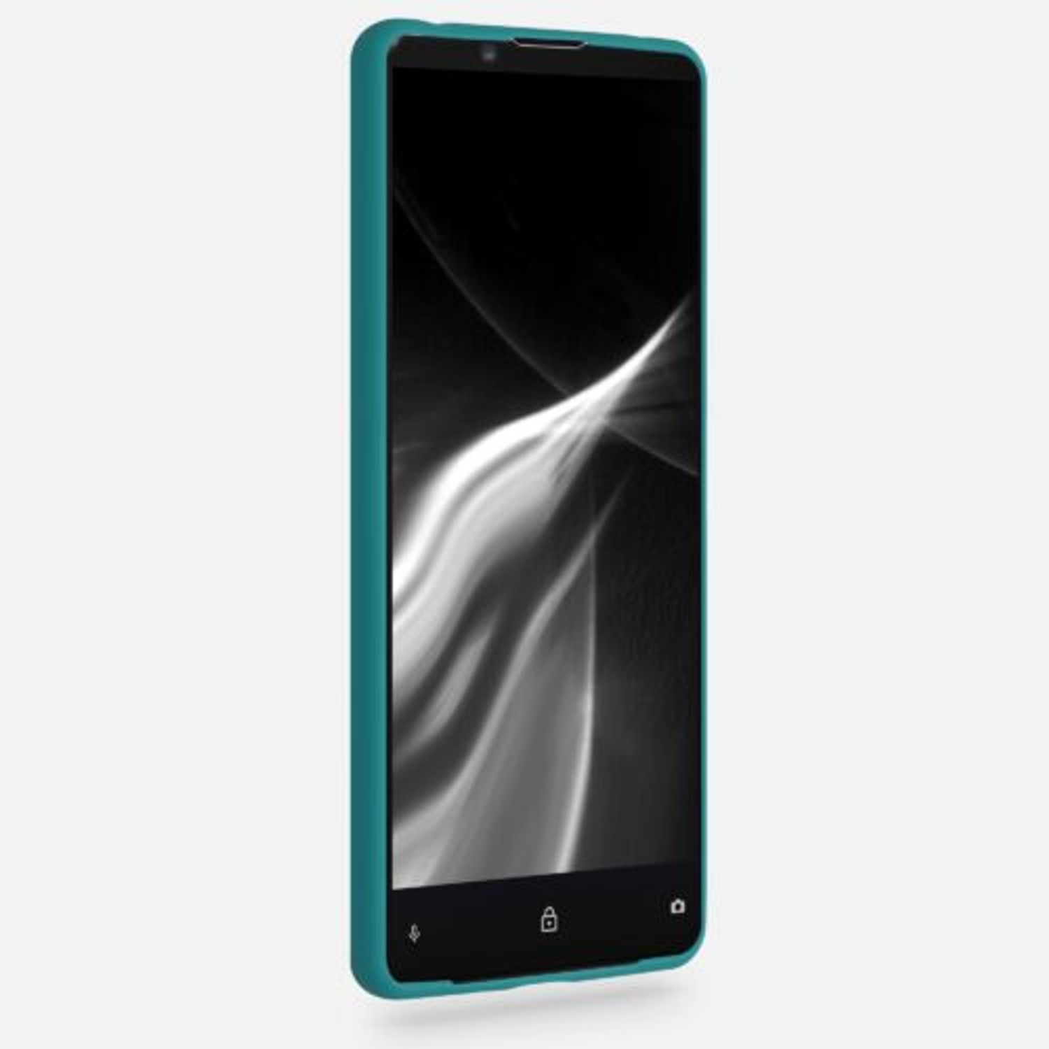 Husa pentru Sony Xperia 1 III, Silicon, Verde, 54753.57 fotografia produsului View 3 L