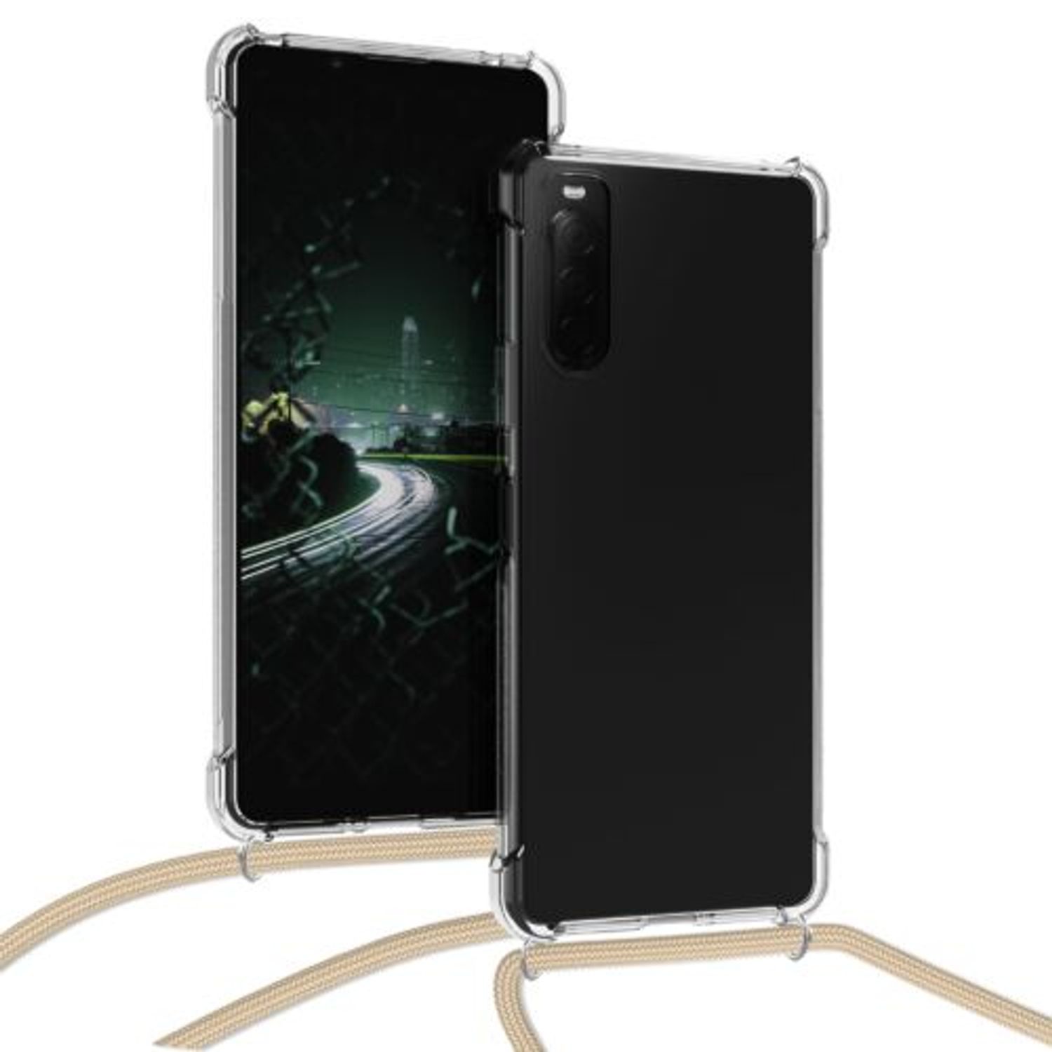 Husa pentru Sony Xperia 10 II, Silicon, Transparent, 52888.21 fotografia produsului View 5 L