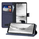 Husa pentru Sony Xperia 10 III, Textil, Albastru, 55131.17 fotografia produsului View 5 S