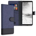 Husa pentru Sony Xperia 10 III, Textil, Albastru, 55131.17 fotografia produsului