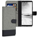 Husa pentru Sony Xperia 10 III, Textil, Gri, 55131.22 fotografia produsului