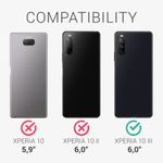 Husa pentru Sony Xperia 10 III, Textil, Gri, 55131.22 fotografia produsului View 6 S