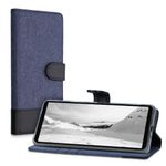 Husa pentru Sony Xperia 10 III, Textil, Albastru, 55131.17 fotografia produsului View 2 S