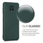 Husa pentru Xiaomi Redmi Note 9S/Redmi Note 9 Pro/Redmi Note 9 Pro Max, Silicon, Verde, 52142.14 fotografia produsului View 13 S