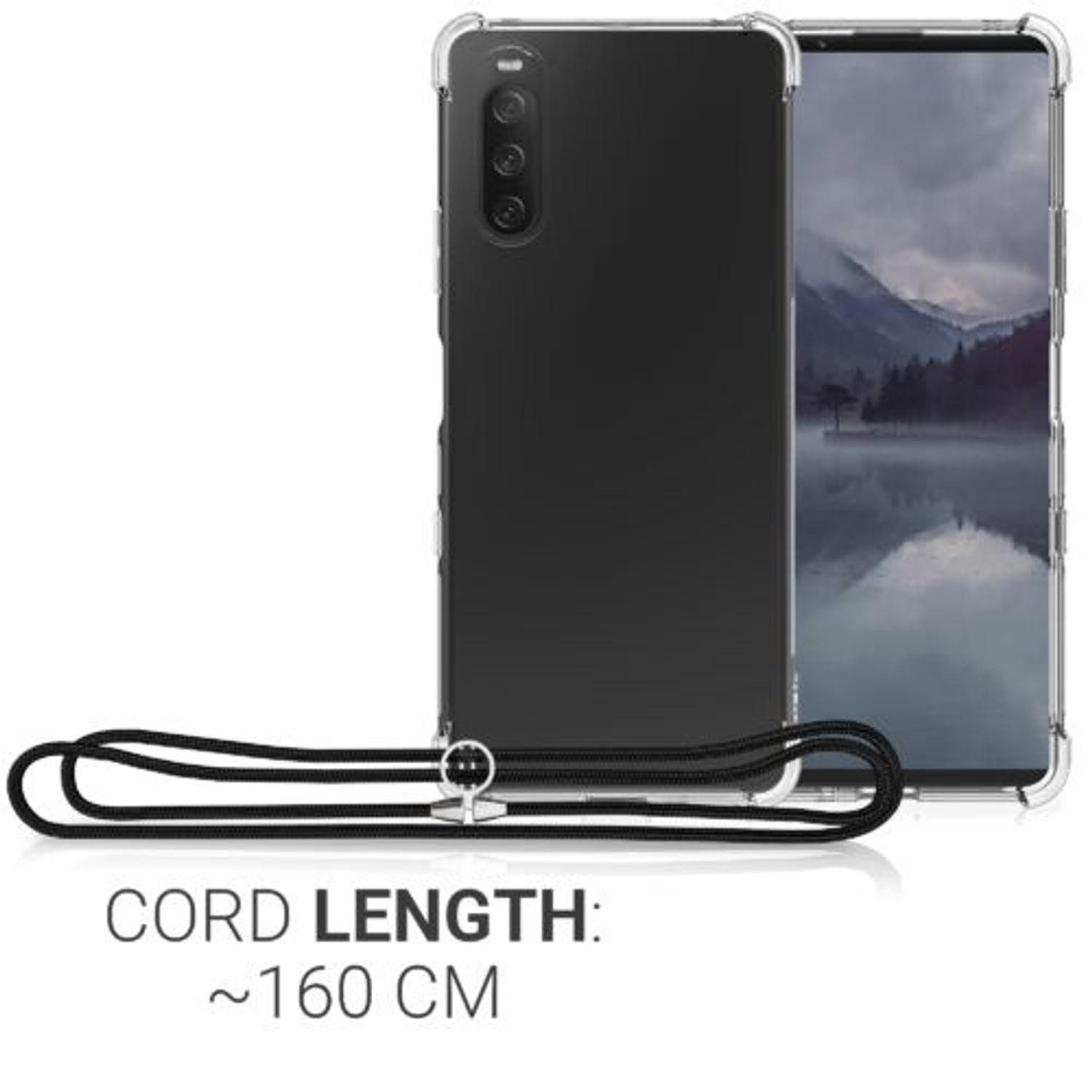 Husa pentru Sony Xperia 10 III, Silicon, Transparent, 54964.03 fotografia produsului View 5 L