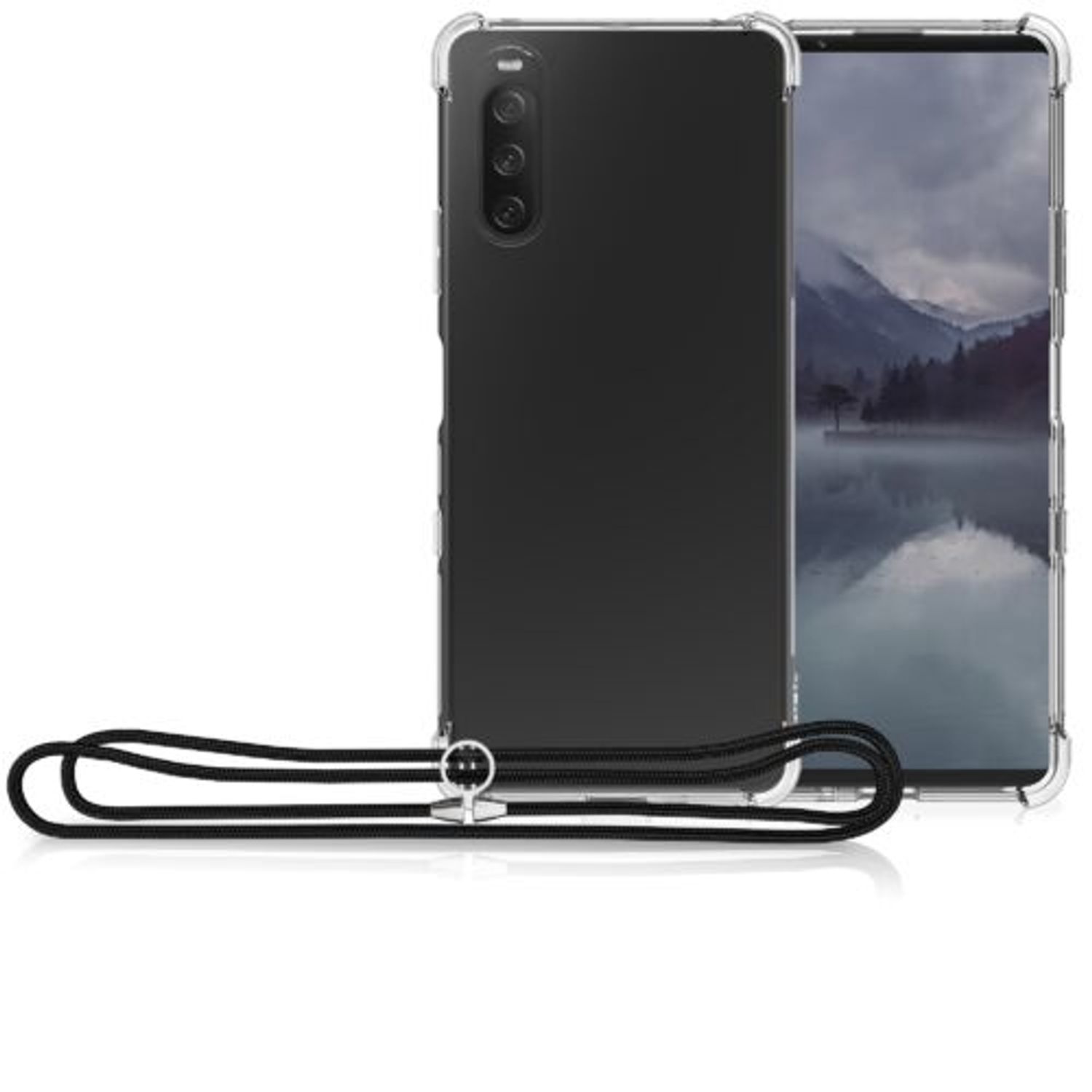 Husa pentru Sony Xperia 10 III, Silicon, Transparent, 54964.03 fotografia produsului View 7 L