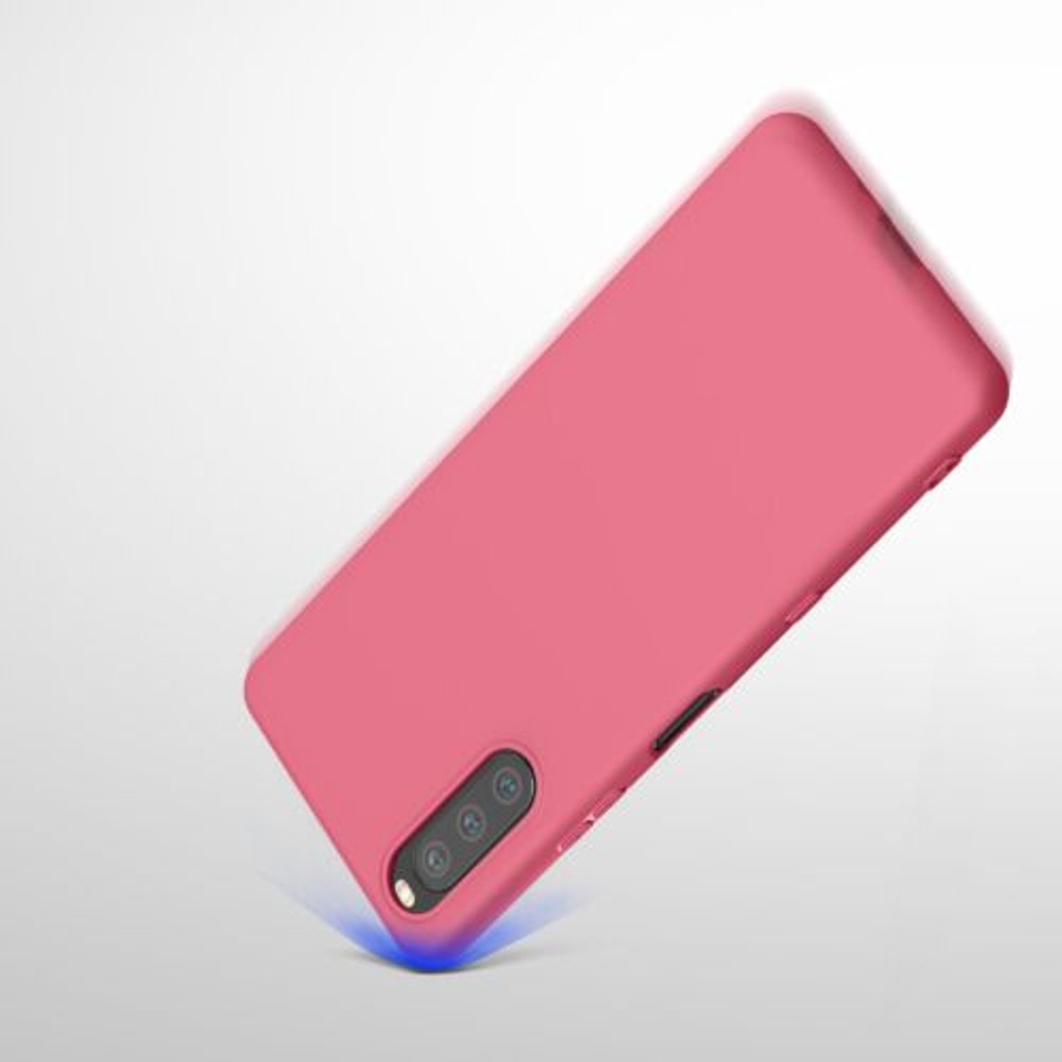 Husa pentru Sony Xperia 10 III, Silicon, Roz, 54754.219 fotografia produsului View 9 L