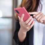 Husa pentru Sony Xperia 10 III, Silicon, Roz, 54754.219 fotografia produsului View 6 S