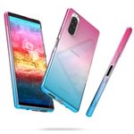 Husa pentru Sony Xperia 5, Silicon, Roz, 50131.01 fotografia produsului View 3 S