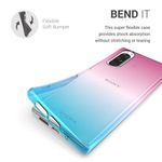 Husa pentru Sony Xperia 5, Silicon, Roz, 50131.01 fotografia produsului View 4 S