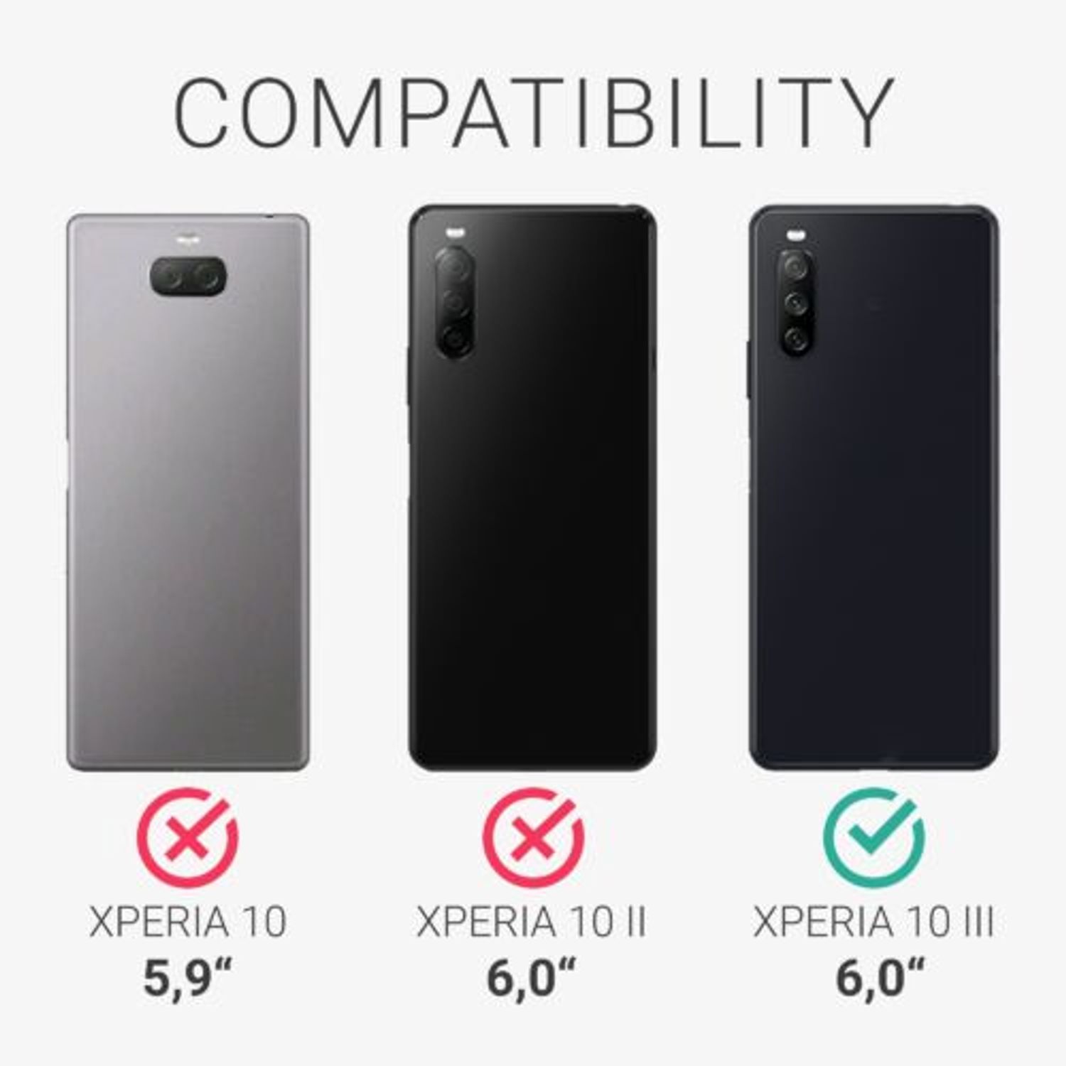 Husa pentru Sony Xperia 10 III, Silicon, Albastru, 54754.202 fotografia produsului View 3 L