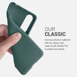 Husa pentru Sony Xperia 5 II, Silicon, Verde, 51531.171 fotografia produsului View 4 S