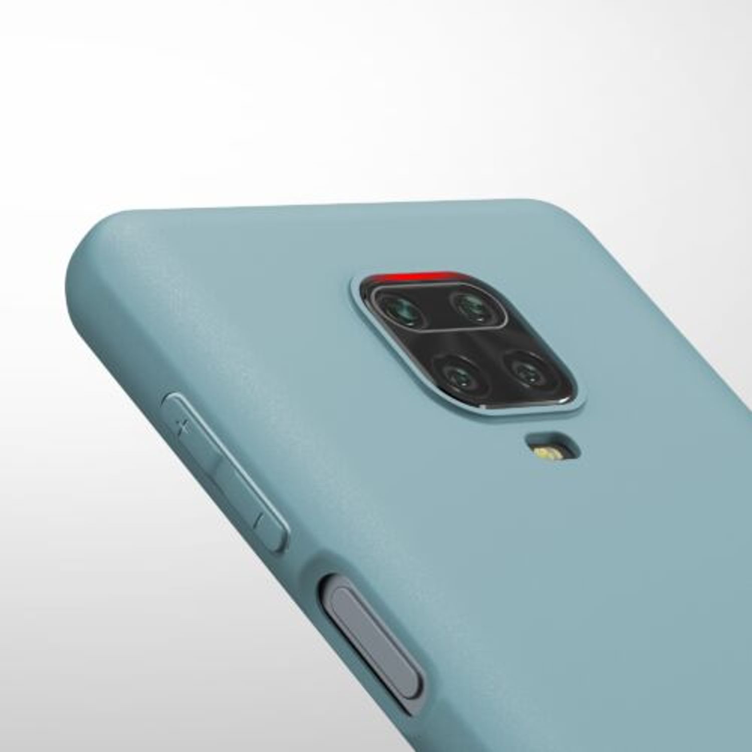 Husa pentru Xiaomi Redmi Note 9S/Redmi Note 9 Pro/Redmi Note 9 Pro Max, Silicon, Albastru, 52140.207 fotografia produsului View 8 L