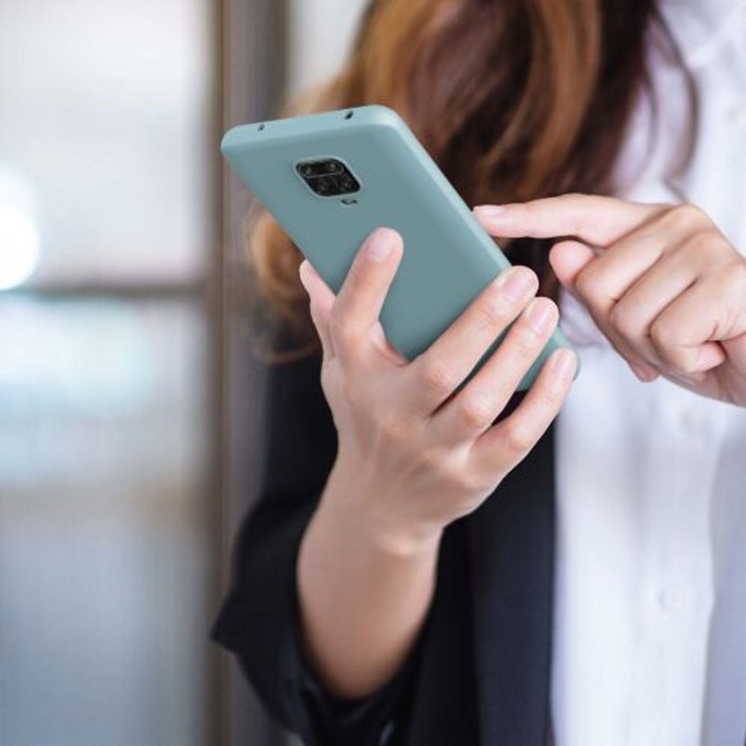 Husa pentru Xiaomi Redmi Note 9S/Redmi Note 9 Pro/Redmi Note 9 Pro Max, Silicon, Albastru, 52140.207 fotografia produsului View 5 L