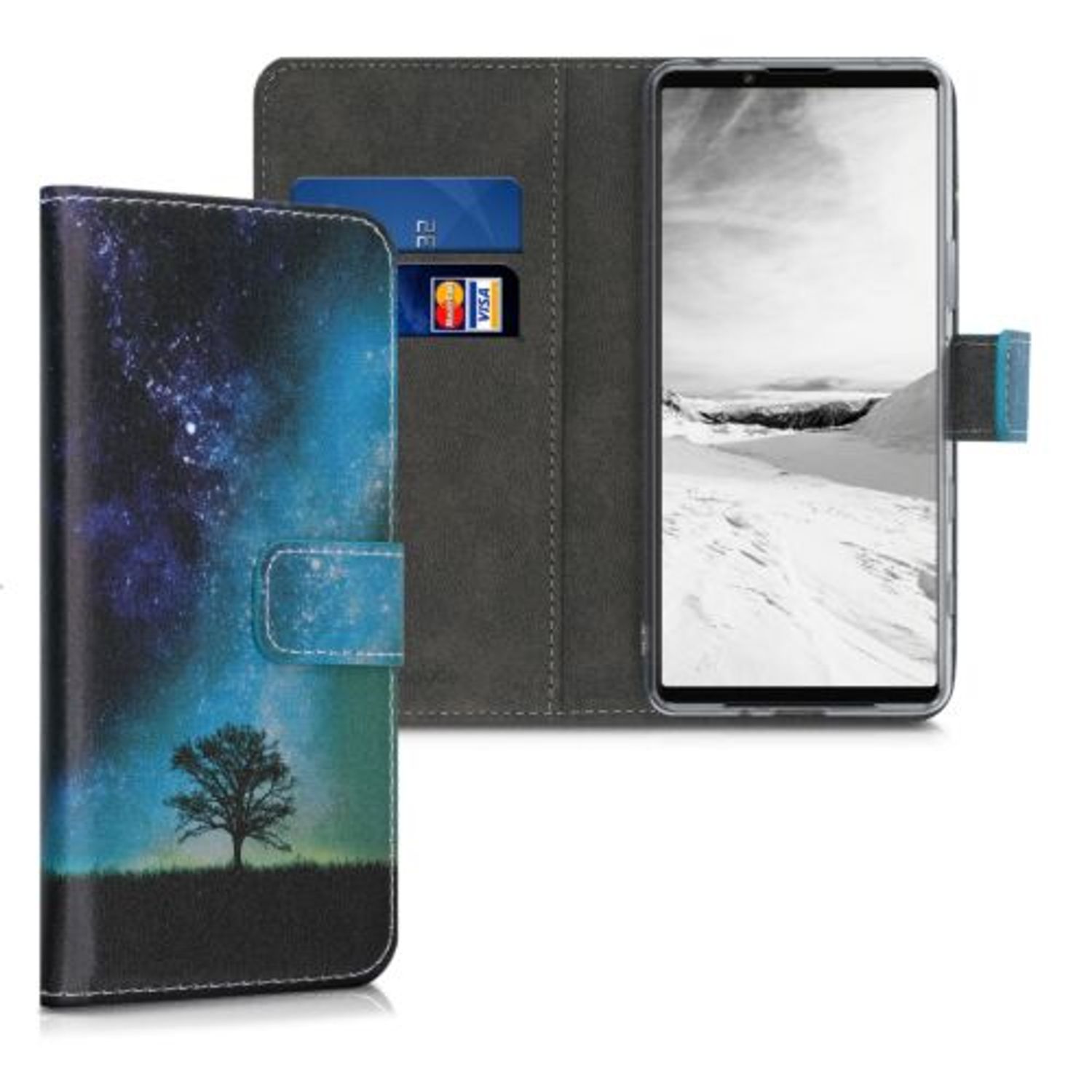 Husa pentru Sony Xperia 5 III, Piele ecologica, Multicolor, 54959.02 fotografia produsului