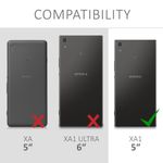Husa pentru Sony Xperia XA1, Silicon, Alb, 41450.01 fotografia produsului View 3 S