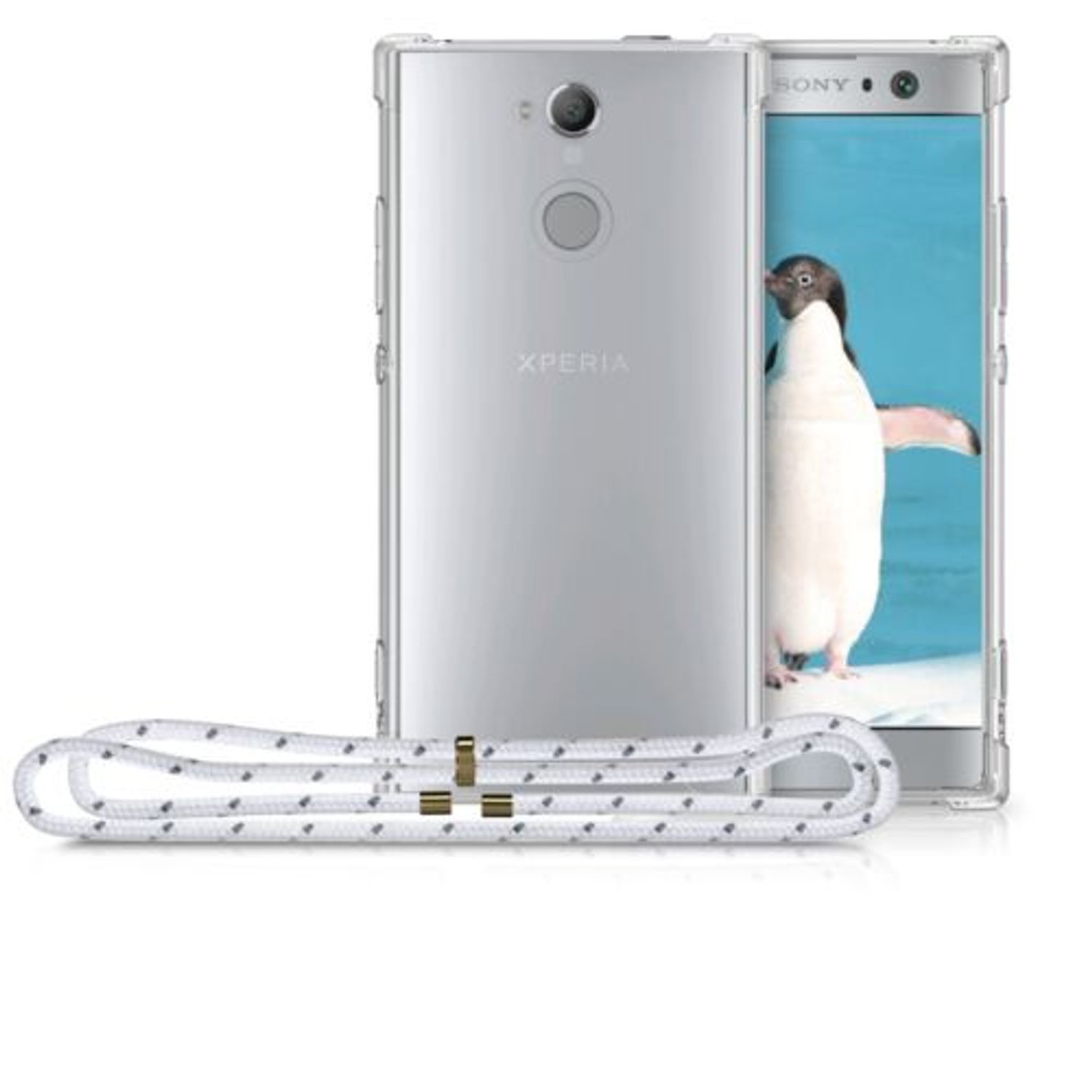 Husa pentru Sony Xperia XA2, Silicon, Transparent, 50112.03 fotografia produsului View 8 L