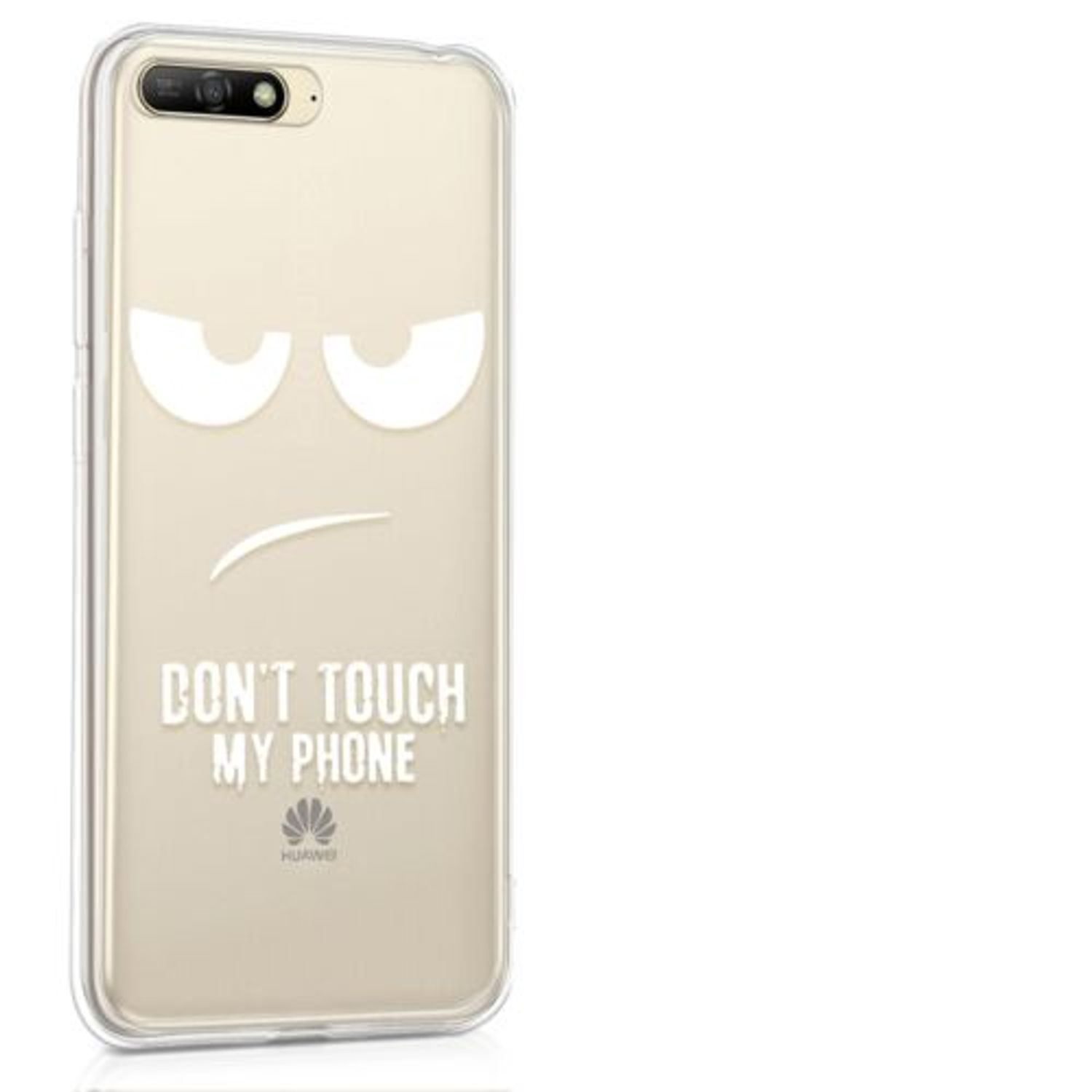 Husa pentru Huawei Y6 (2018), Silicon, Alb, 44877.03 fotografia produsului View 9 L