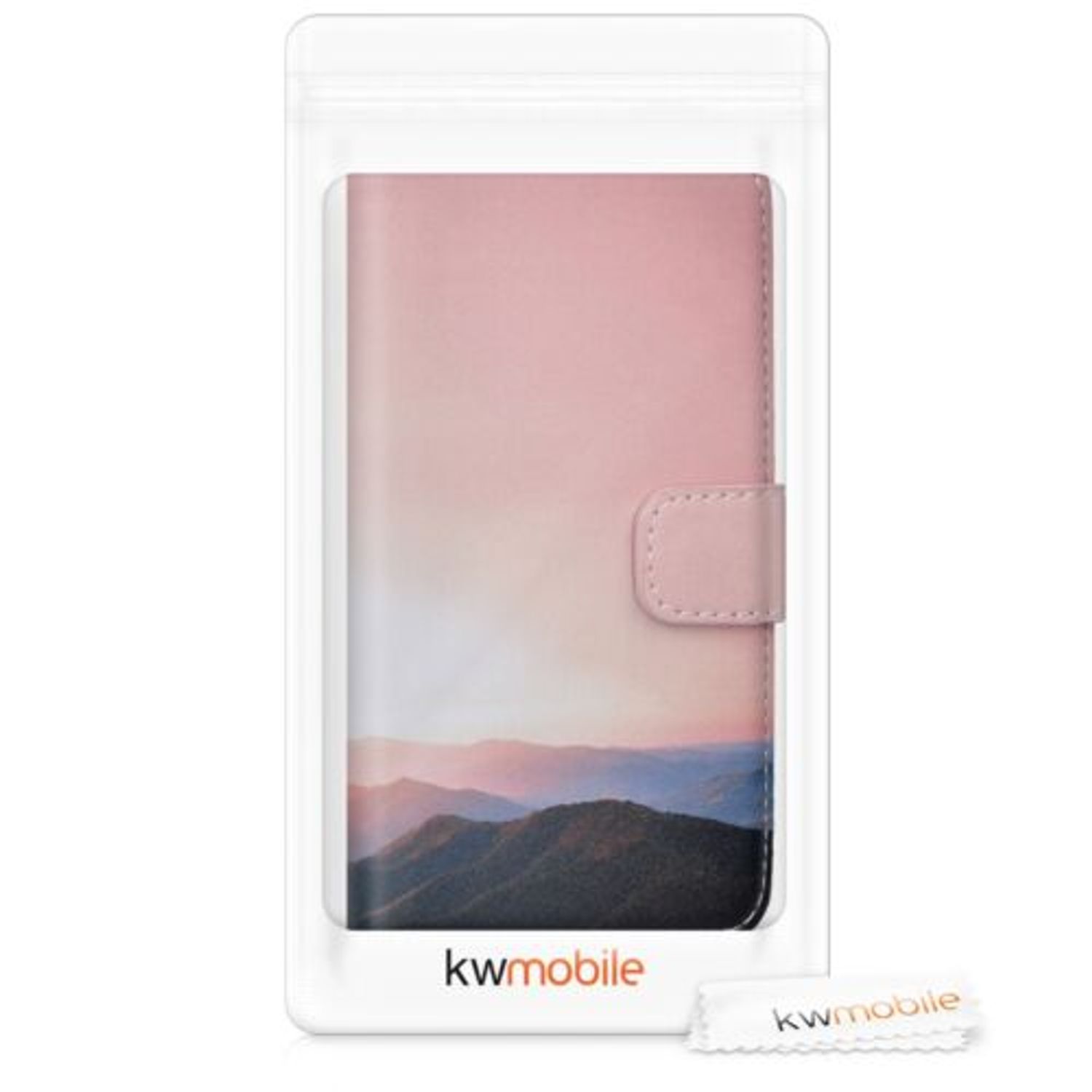 Husa pentru Huawei Y6II Compact, Piele ecologica, Multicolor, 39893.04 fotografia produsului View 7 L
