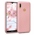 Husa pentru Huawei Y6 (2019), Silicon, Rose Gold, 48123.31 fotografia produsului