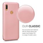 Husa pentru Huawei Y6 (2019), Silicon, Rose Gold, 48123.31 fotografia produsului View 5 S