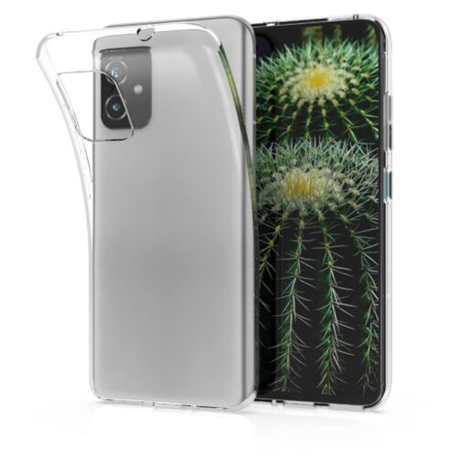 Husa pentru Asus Zenfone 8, Silicon, Transparent, 55258.03 fotografia produsului